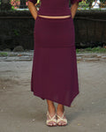 The Maeve Skirt in Plum